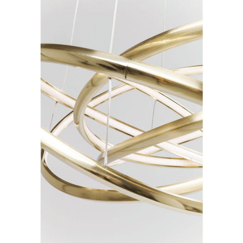 Pendant Lamp Saturn LED Gold Big